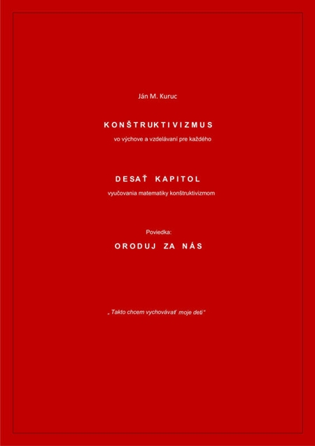 E-kniha Konštruktivizmus vo výchove a vzdelávaní pre každého - Ján Kuruc