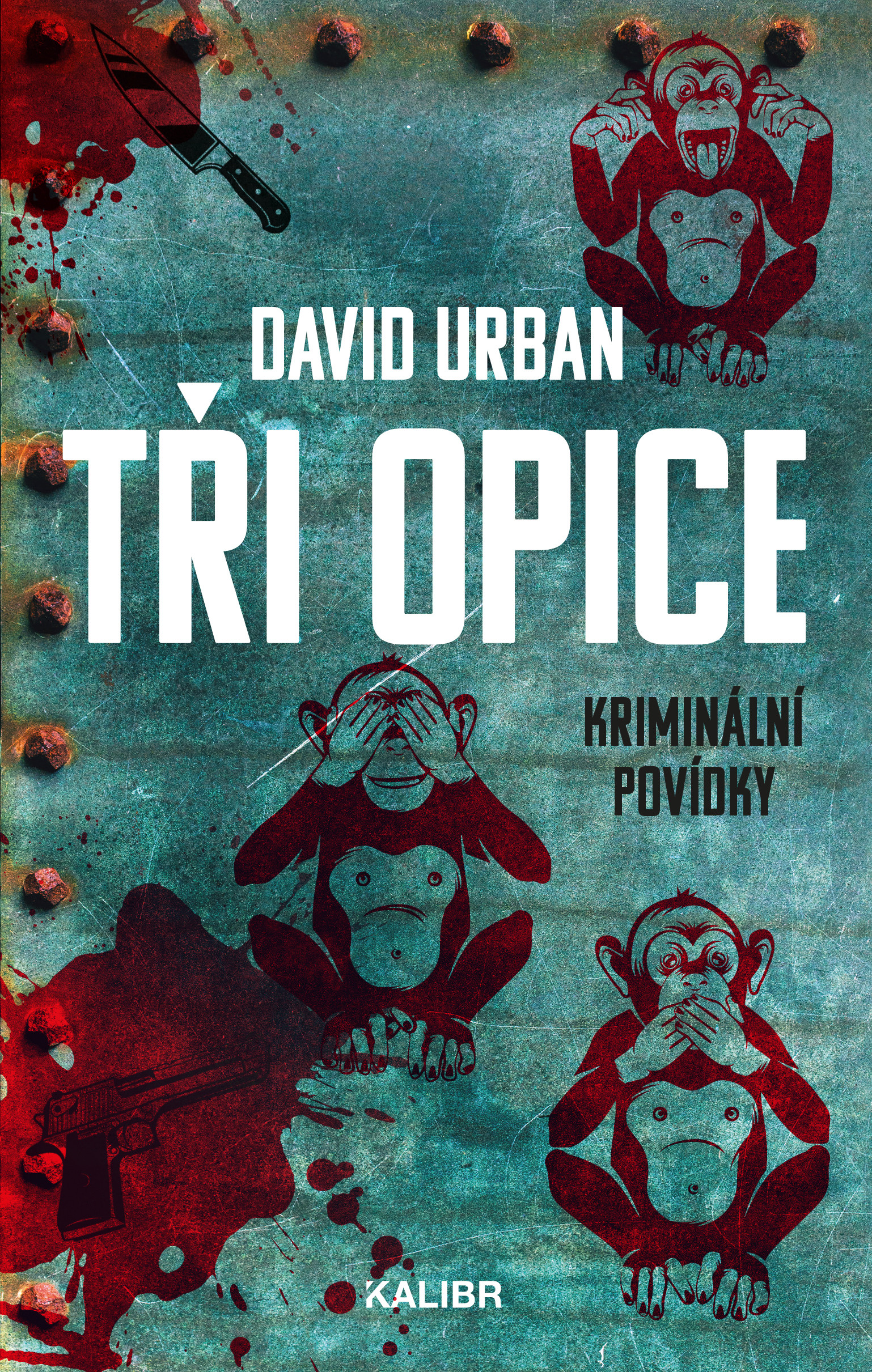 E-kniha Tři opice - kriminální povídky - David Urban