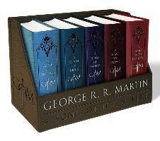Game of Thrones Leather Cloth Boxed Set: A Game of Thrones / A Clash of Kings / A Storm of Swords / A Feast for Crows / A - George R.R. Martin [kniha]