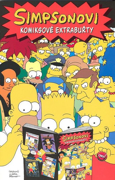 Simpsonovi Komiksové extrabuřty - Bill Morrison, Steve Vance [kniha]