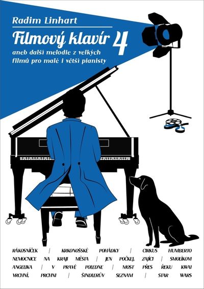 Filmový klavír 4: aneb další melodie z vellkých filmů pro malé i větší pianisty - Radim Linhart [kniha]