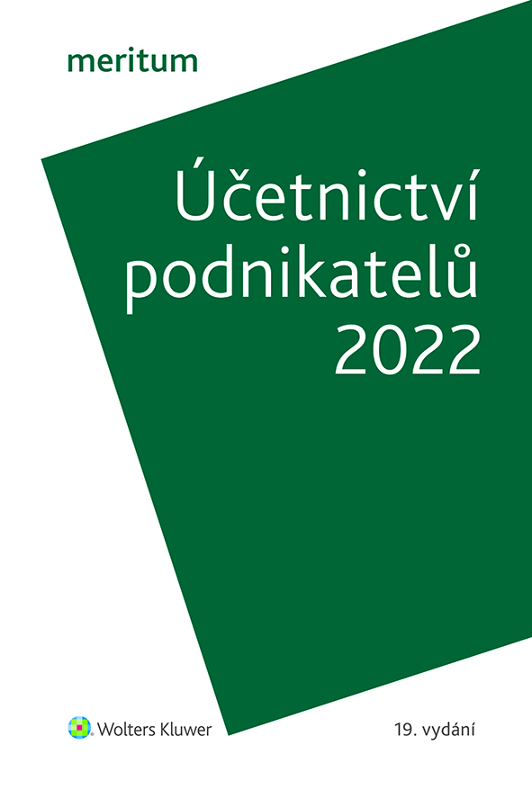 E-kniha meritum Účetnictví podnikatelů 2022 - autorů kolektiv