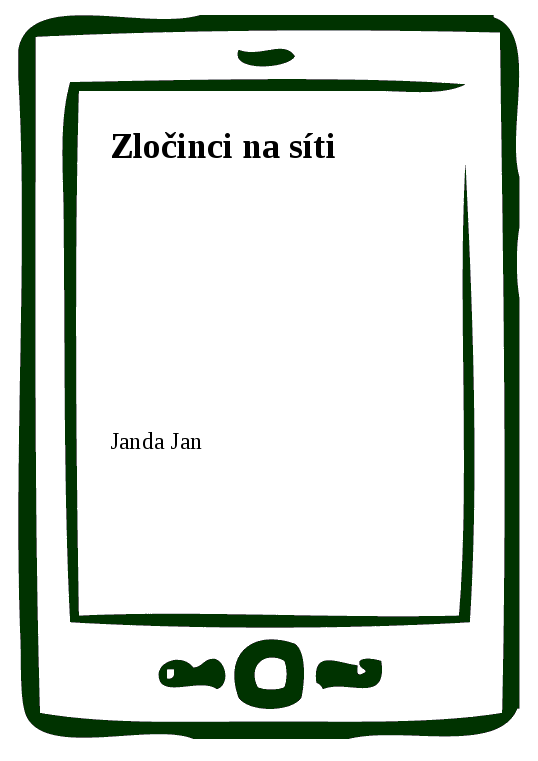 E-kniha Zločinci na síti - Jan Janda