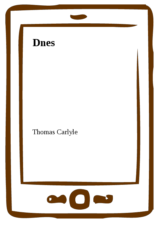 E-kniha Dnes - Thomas Carlyle