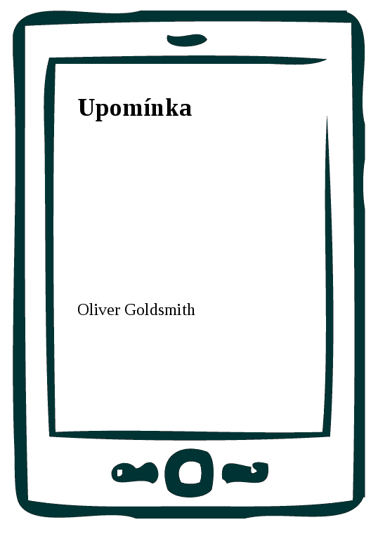 E-kniha Upomínka - Oliver Goldsmith